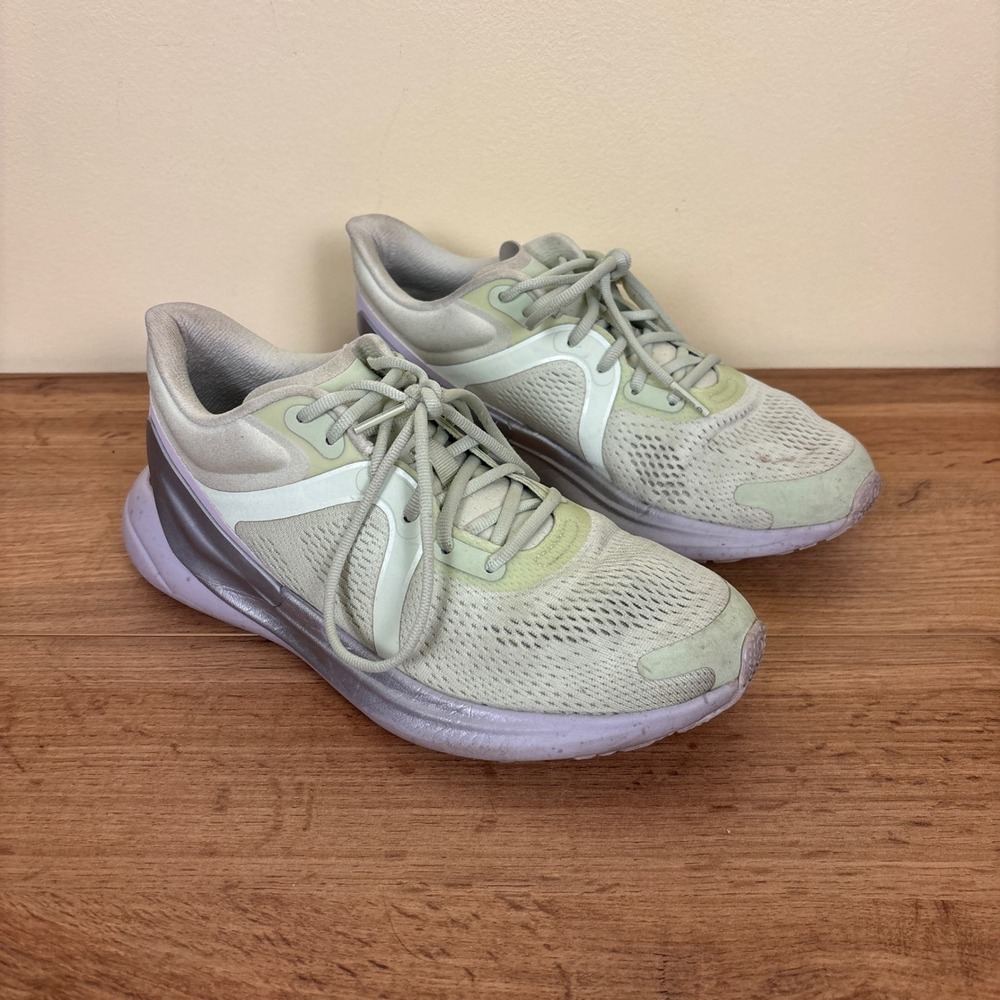 LULULEMON Blissfeel Running Shoes Dewy Green/Faint Lavender Women Size 8.5